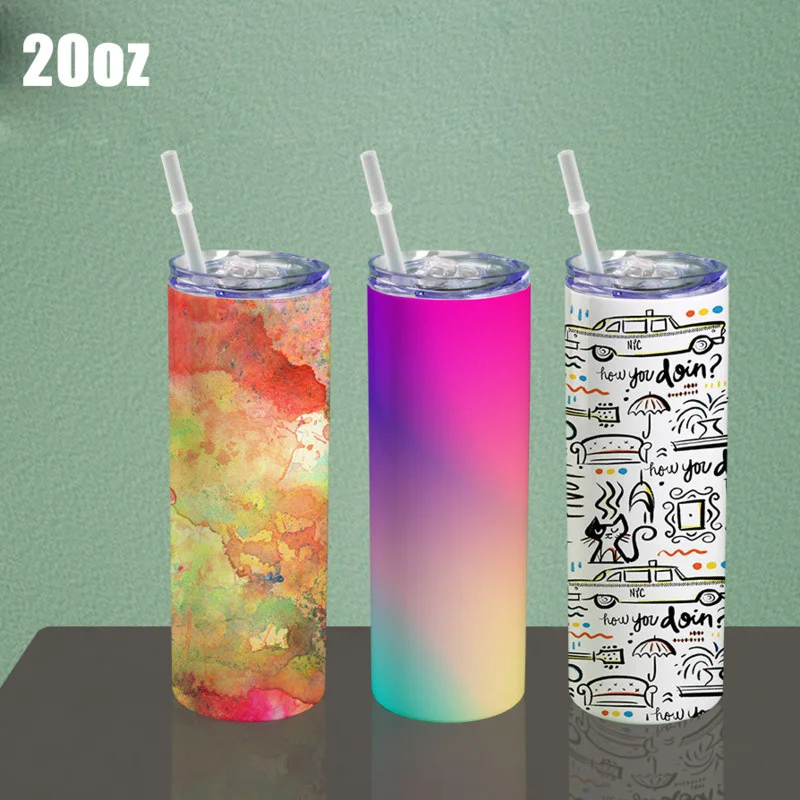 

20OZ Stainless Steel Tumbler Smart Travel Coffee Mug Thermos Water Cup Vacuum Flask Thermo Cups Bottle Thermocup Garrafa Termica