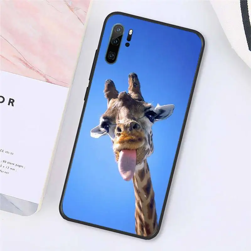 

Zebra Giraffe cute animal Phone Case For Huawei honor Mate P 10 20 30 40 Pro 10i 9 10 20 8x Lite Y91C V17 6.38 6.44
