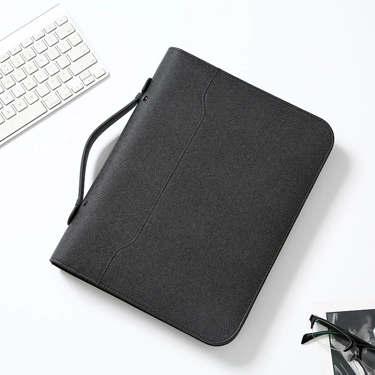 A5 из искусственной кожи офисная папка для документов многофункциональная