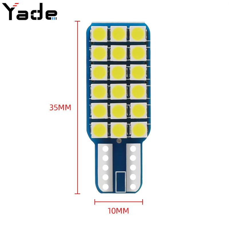 2 шт. T10 3030 18smd высокая яркость декодирование светодиодная подсветка номерного