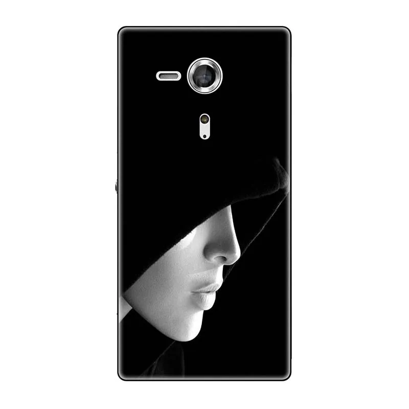 Телефонные чехлы для sony Xperia SP M35 M35h M35C C5303 C5306 C5302 чехол с принтом(розы); волк милый чехол-крышка с узорами чехол для телефона чехол Fundas Para - Цвет: A251