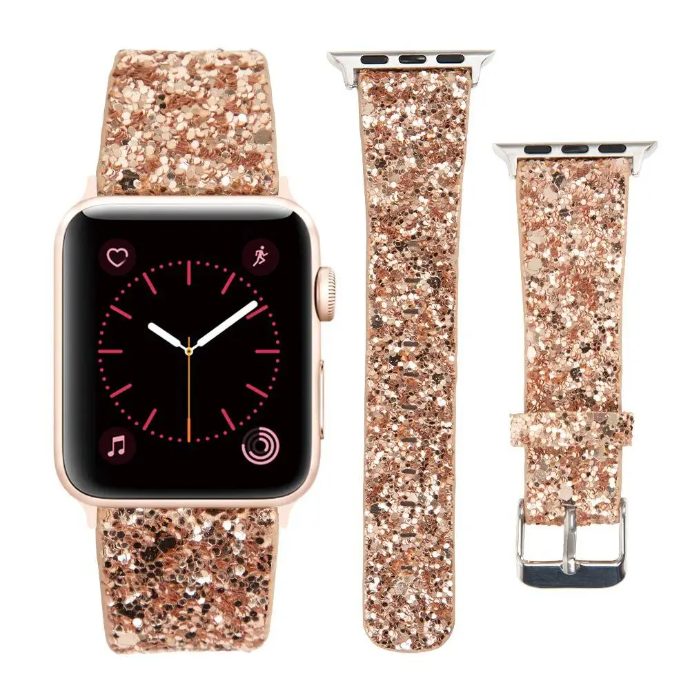 Натуральная кожа петля ремешок для наручных часов iwatch 3/2/1 correa сменный Браслет apple