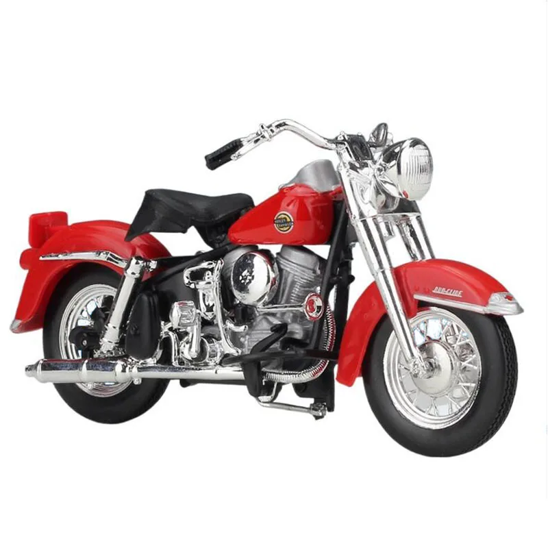 

Harley 2008 FXSTB Night Traink Motorbike Simulation Alloy Model Motorcycle Model Collection Ornaments Decoration Toys for Boys
