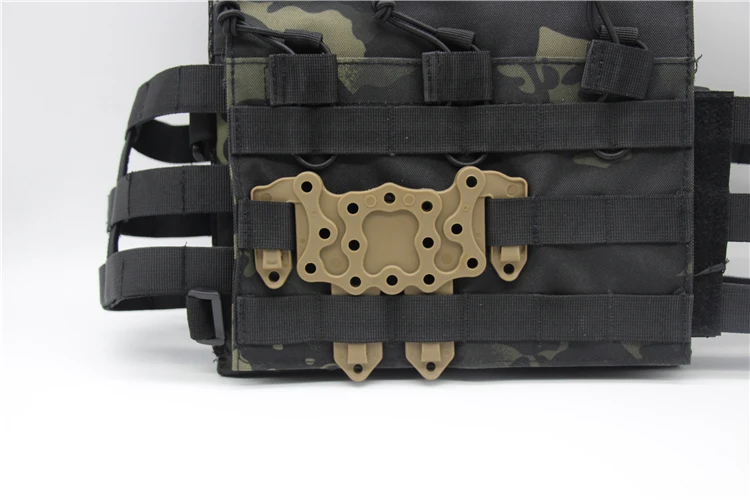 CQC охотничий Удар MOLLE пистолет адаптер кобуры страйкбол тактический Удар MOLLE платформа для Glock 17 19 M9 M92F USP colt 1911