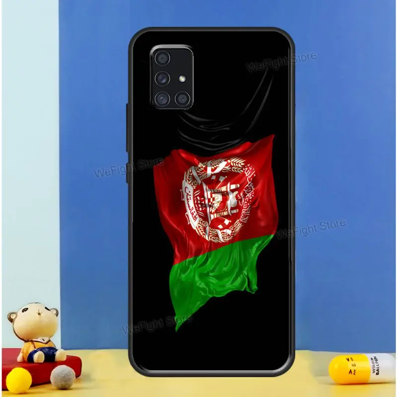 Футляр с флагом Афганистана для Samsung Galaxy A52 A12 A22 A32 A42 A72 A52S A21S A50 A70 A11 A31 A71 A51.