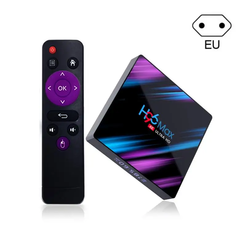 

Приставка Смарт-ТВ Transpeed, 4k, Android 10,0, 16/32/64 ГБ, 2,4/5,8 ГГц, Wi-Fi, bluetooth, 4K, USB 3,0, Испания, Бразилия 2020