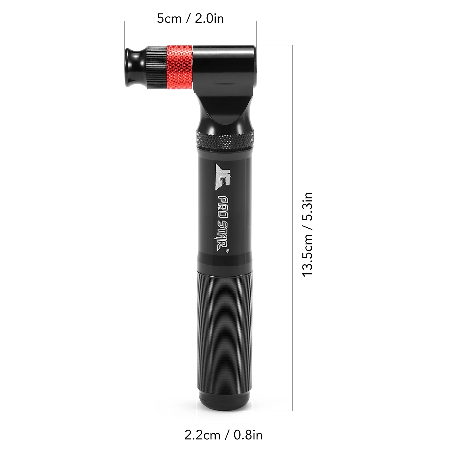 Велосипедный ручной насос портативный с двойным клапаном 160psi для
