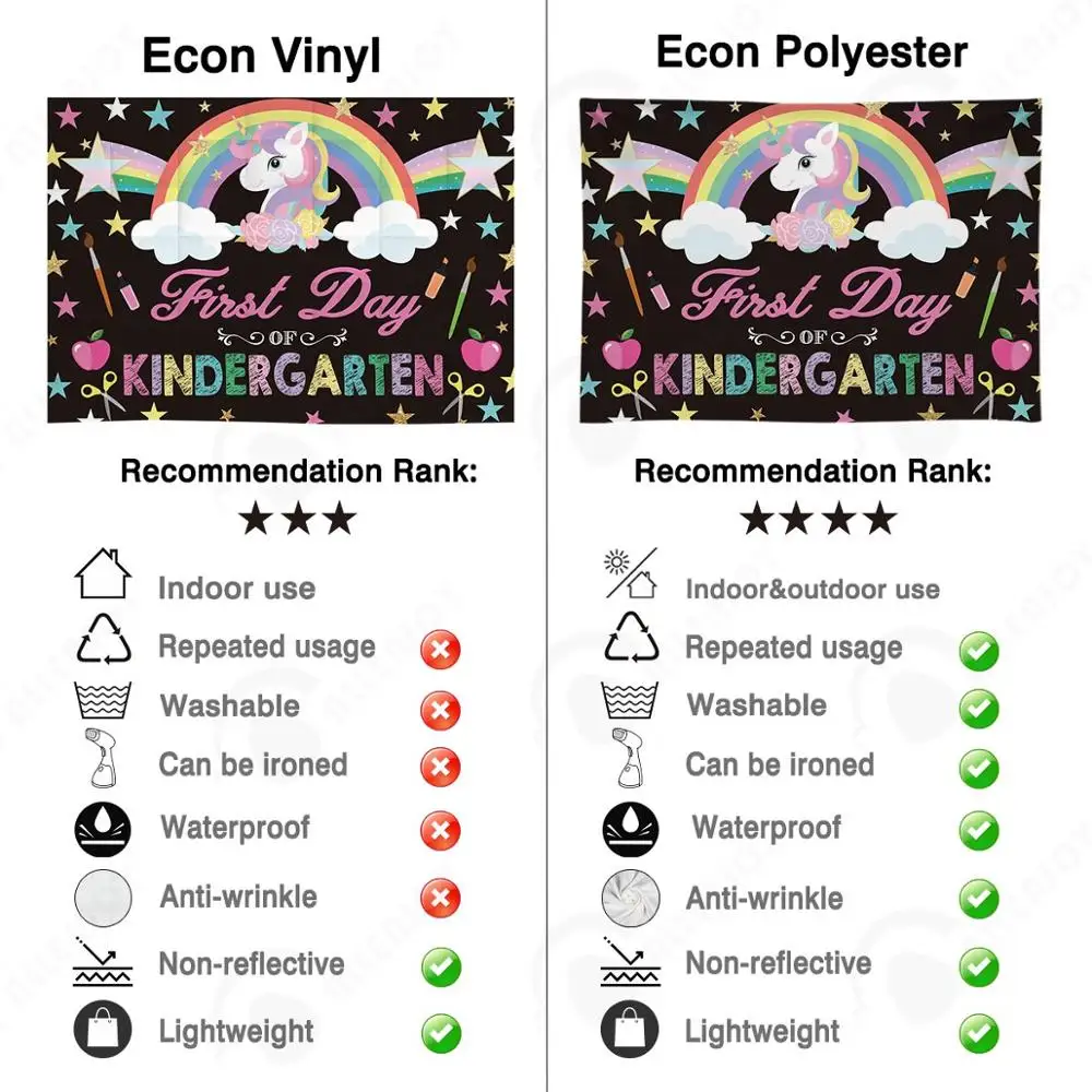 Фон Allenjoy для фотосъемки в детском саду Радужный фон доска мел рисование пони