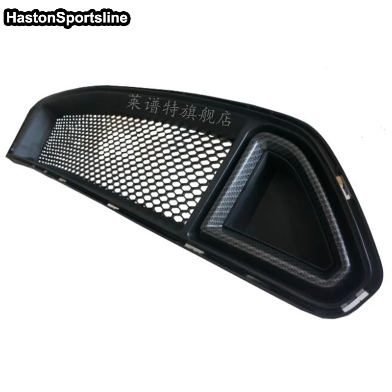 Для Ford Mustang углеродное волокно модифицированный RTR стиль передний бампер решетка