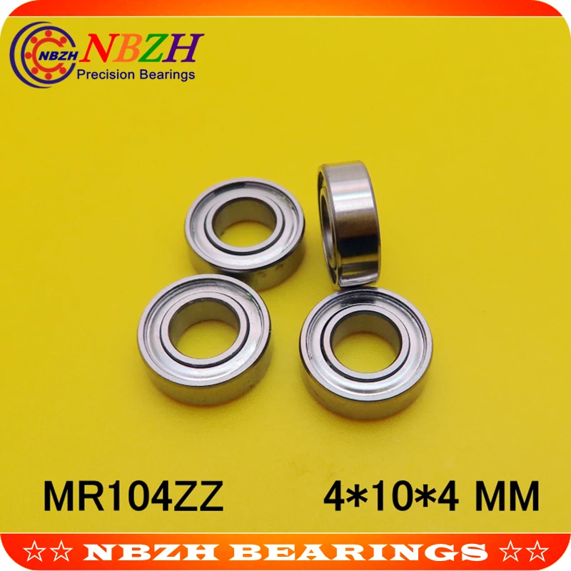 NBZH синий резиновое уплотнение крышка Мини подшипник W ML4010 2RS L 1040 MR104 4X10X4mm Shigh