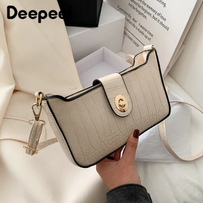 Deepeel 2 набора металлические поворотные замки для сумок застежка сумочки пряжки