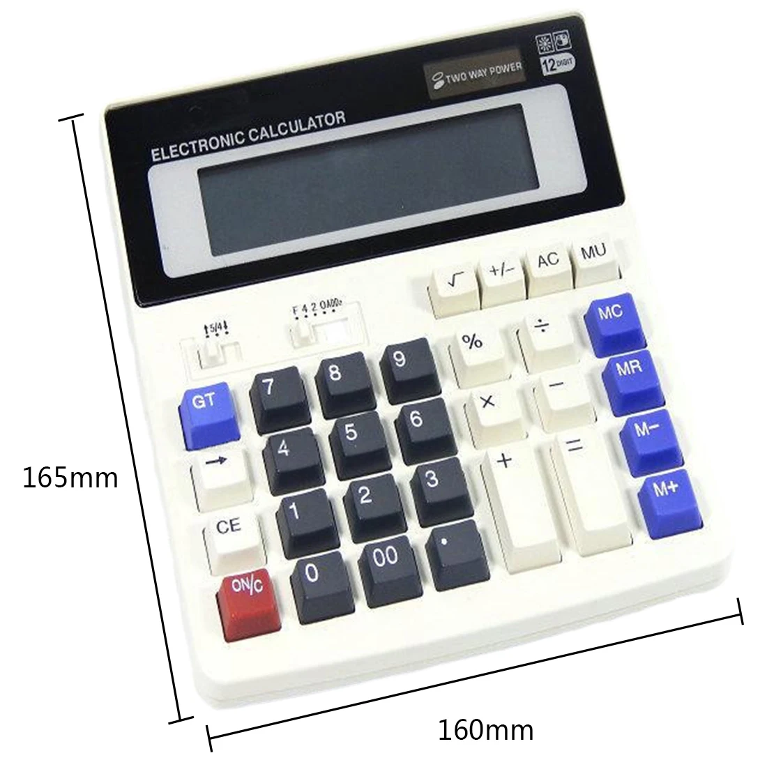 

Big Buttons Office Calculator Large Computer Keys Muti-function Computer Battery Calculator