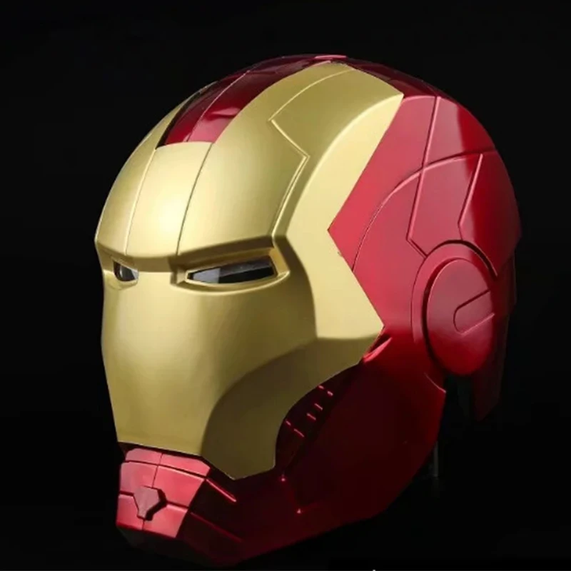 Шлем-Маска Железный человек со светодиодный Ной подсветкой |
