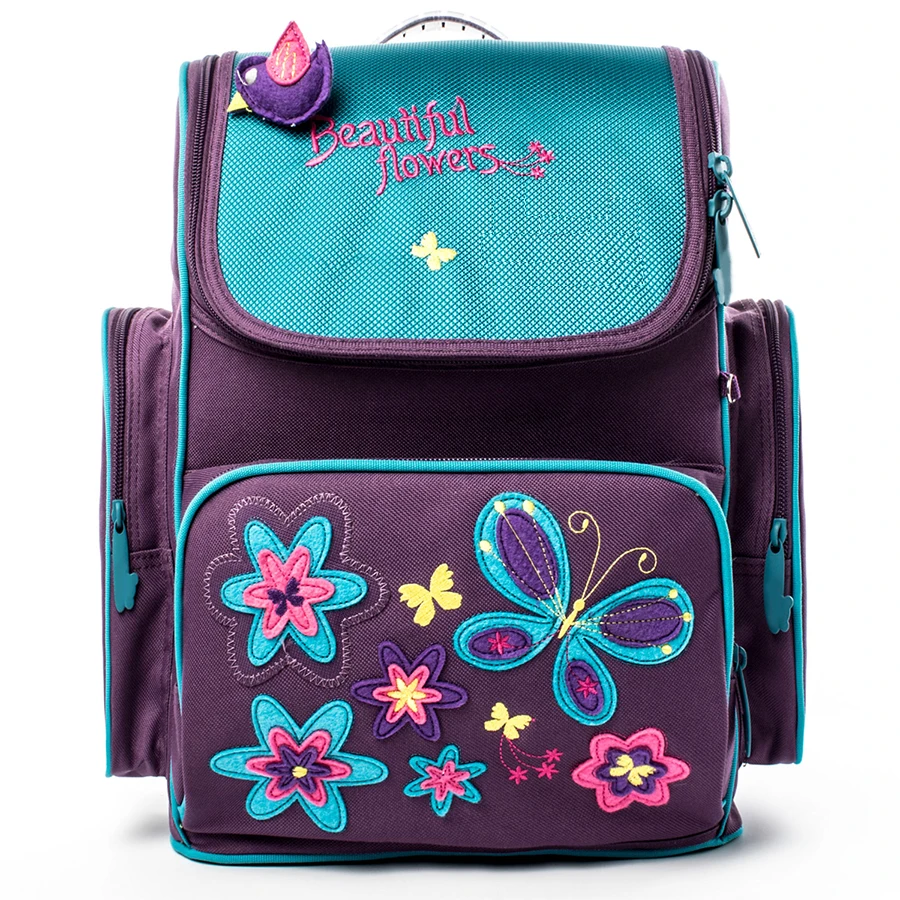 1003 Kids New Brand Quality Children School Backpacks For Girls Orthopedic School Bags Cartoon Primary School Backpack 5-8 years