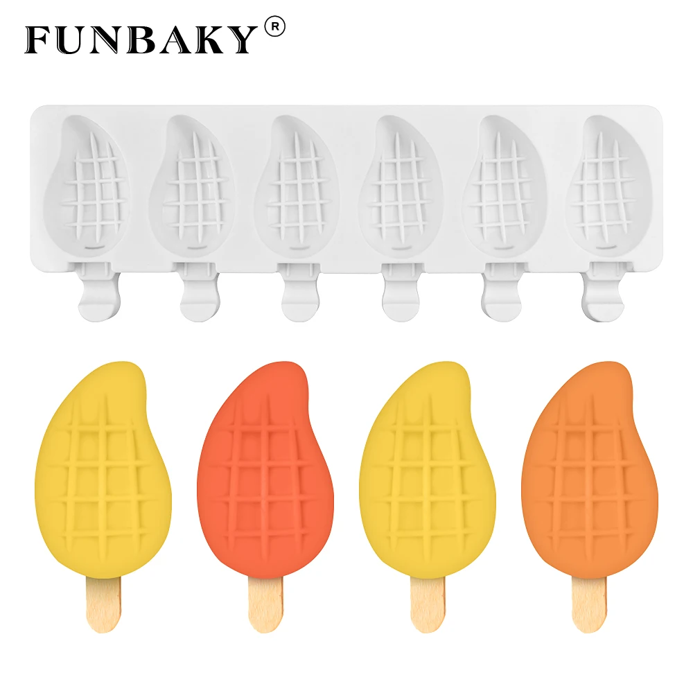 FUNBAKY новая тропическая фруктовая форма для фруктового Фруктового мороженого