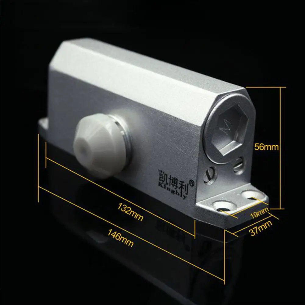 

None Small Automatic Adjustable Door Closer Door Hinge for Wooden Cabinet Fire Door No Fix