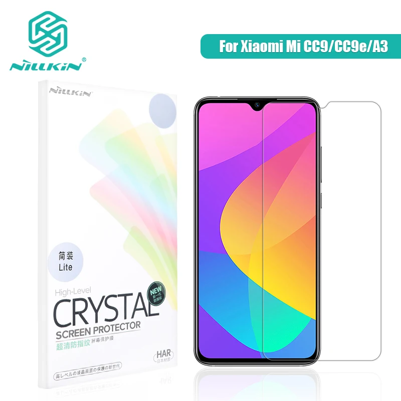 NILLKIN для Xiaomi mi A3 Защитная пленка экрана CC9e HD супер прозрачная защитная Матовая