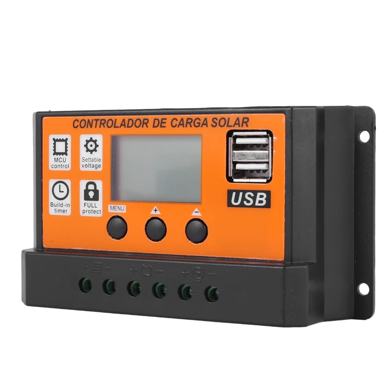 

100A MPPT Solar Panel Regulator Charge Controller Auto Focus Tracking 12V/24V