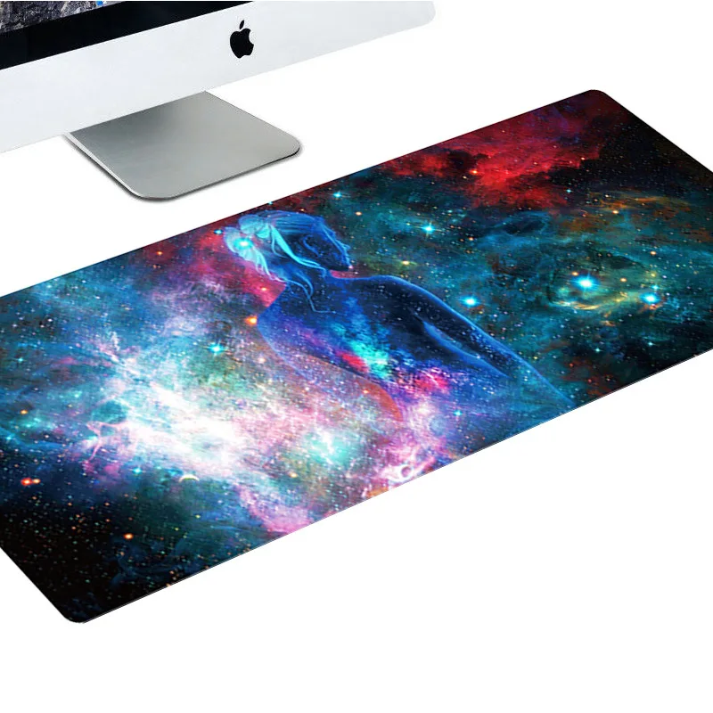 

Space Night Mouse Pad Anime gaming mouse pad Family Laptop Gamer Rubber Mouse Mat Personalized Mouse Pad Office Computer Deskt