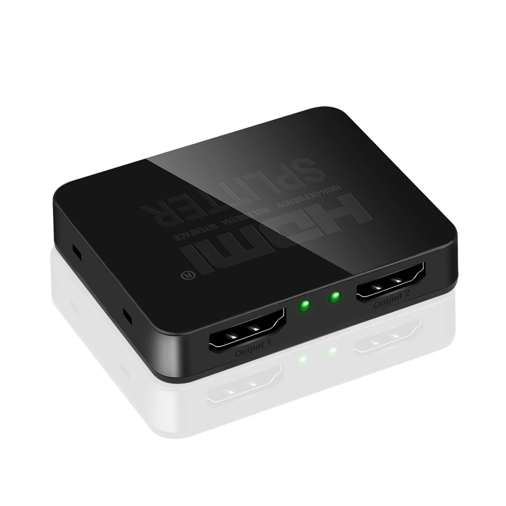 Full HD 1080p HDCP 4K HDMI совместимый сплит коммутатор новейший 1X2 1 в 2 выхода усилитель