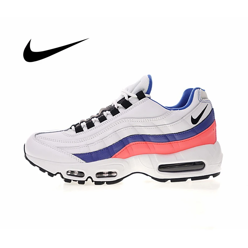 Оригинальные подлинные мужские кроссовки для бега NIKE AIR MAX 95 модные спортивные