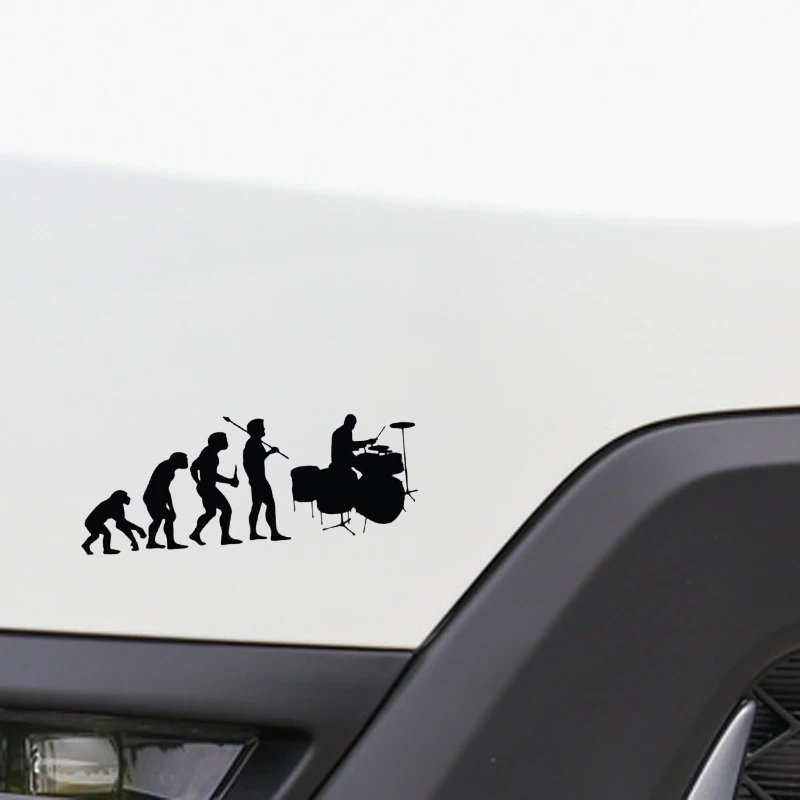 

Personality Car Sticker Decoration Frame Drum Evolution Car Styling Vinyl Decal Accessories Creative Fine Decal Kk15*6cm