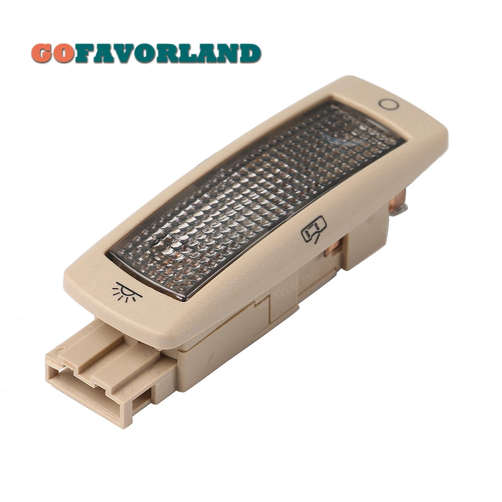 

Beige Rear Reading Map Dome Light Ceiling Lamp 3B0947291 For VW Golf Passat 1998-2005 Beetle 1999-2010 Bora Superb Leon