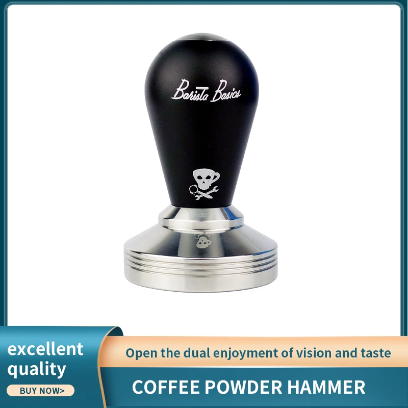 Piezas de acero inoxidable para m&aacute;quina de caf&eacute;, martillo de polvo especial para m&aacute;quina de caf&eacute;, prensa de caf&eacute;, herramientas Barista, Coffeewa-0