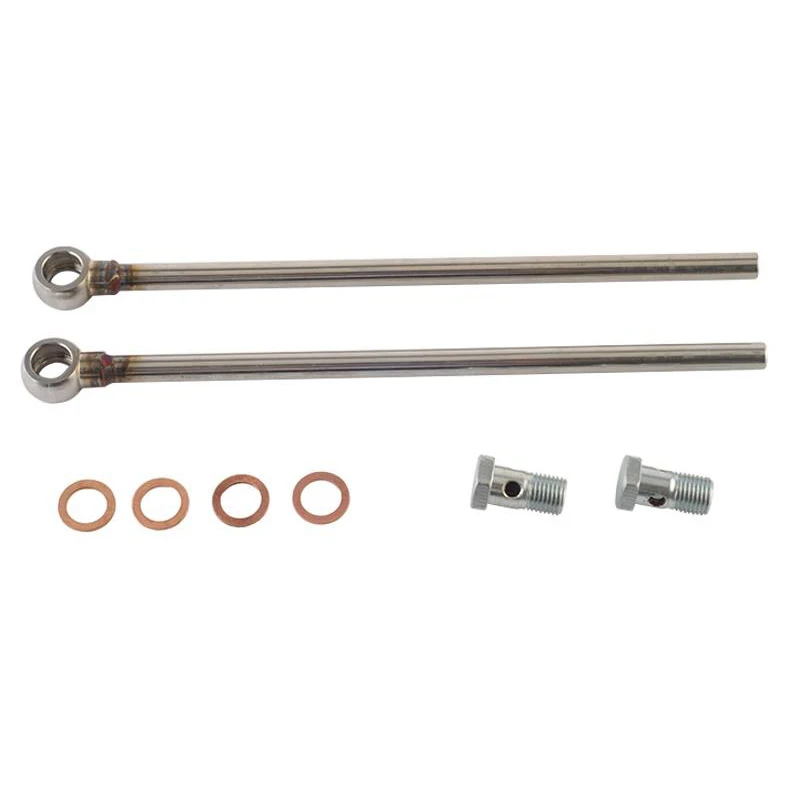 Комплект автомобильных турботруб для турбокомпрессора Garrett с резьбой M14 x 1