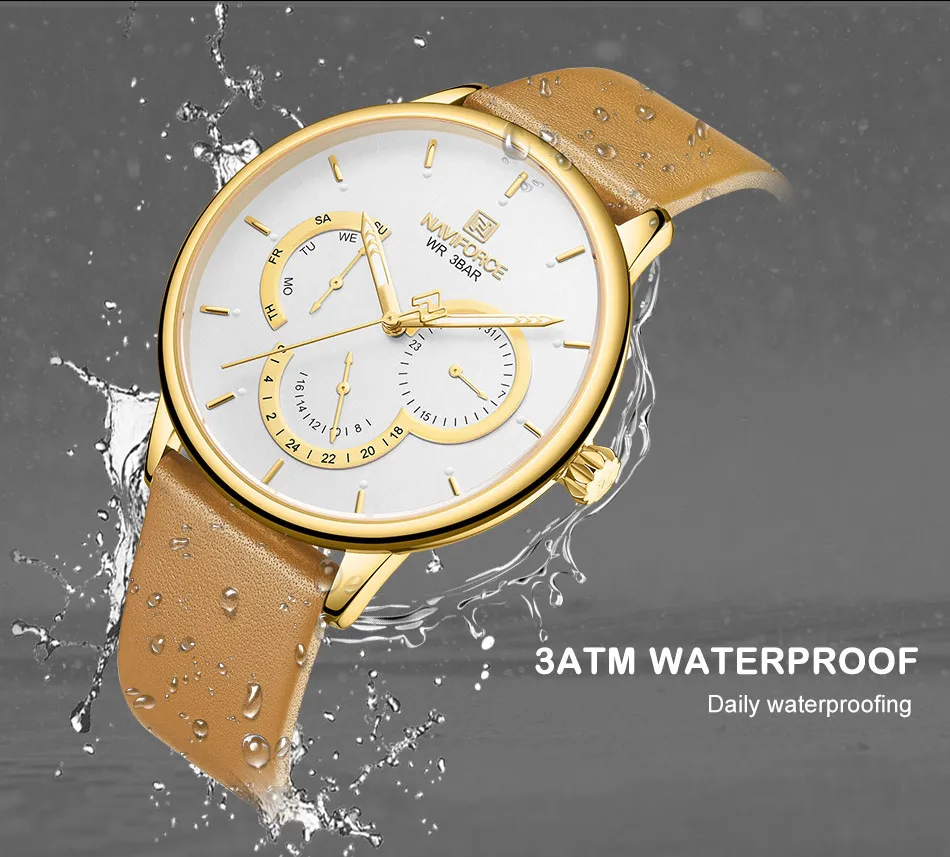 Часы мужские кварцевые в стиле милитари с кожаным ремешком | Наручные часы