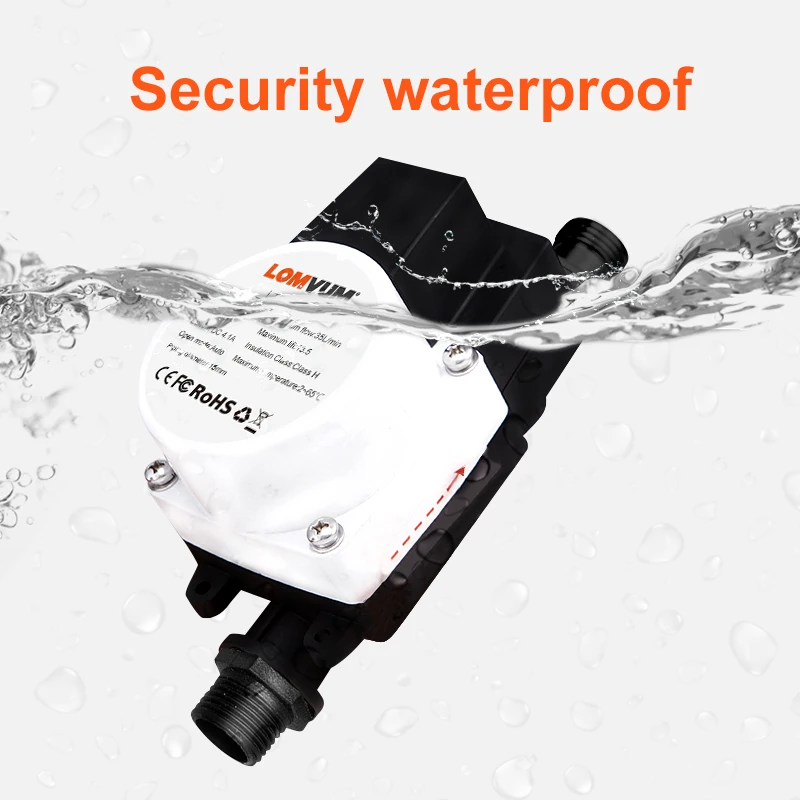 LOMVUM 24V Автоматический водяной насос для подкачки под давлением бытовой