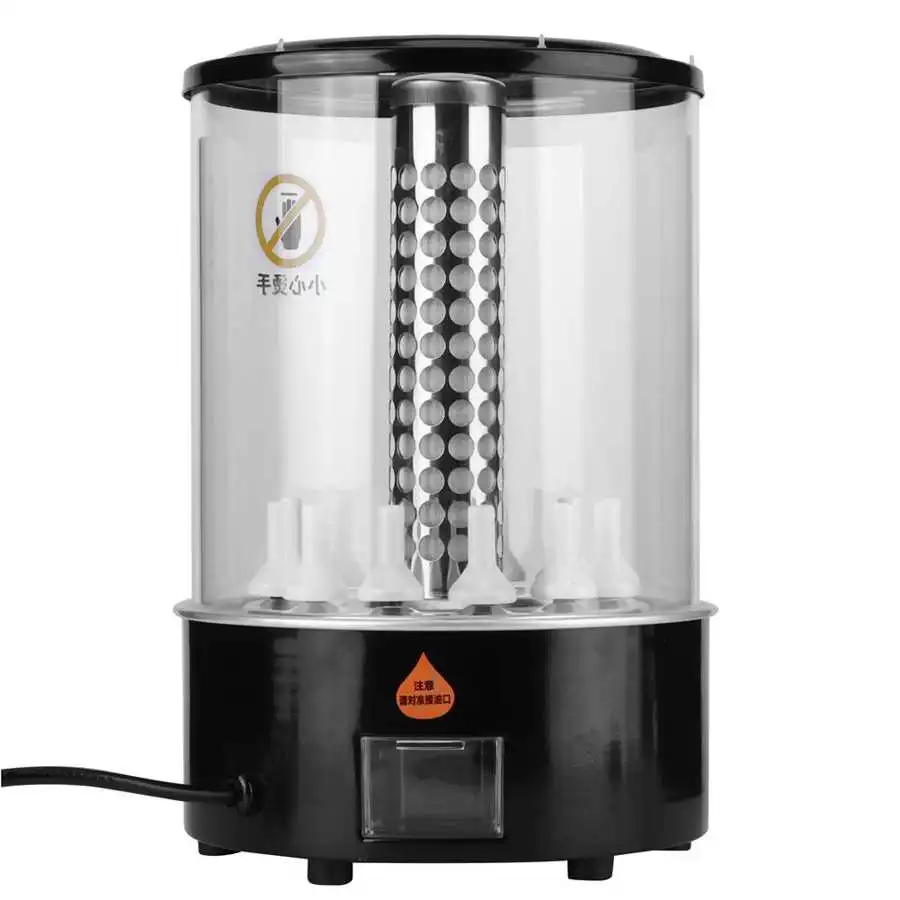 electric barbecue grill household infrared fast rotating oven w anti scald gloves portable kitchenware bbq kebab machine au220v free global shipping