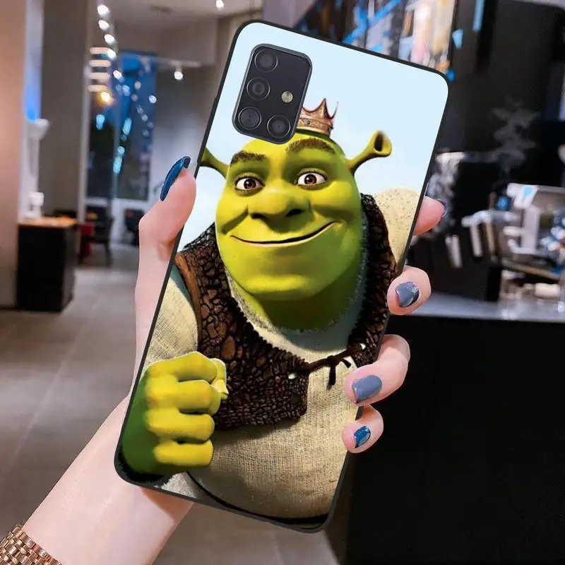 

Cartoon Moive Shrek Phone Case for Samsung S20 plus Ultra S6 S7 edge S8 S9 plus S10 5G lite 2020