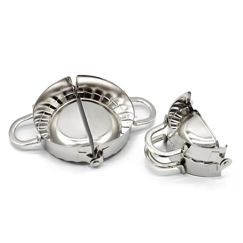 Новый Нержавеющая сталь приспособление для лепки пельменей пельменный аппарат