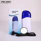 ANGNYA 1 шт. парафиновый роликовый эпилятор, нагреватель воска, розовый эпиляционный аппарат для удаления волос, намотанный обогреватель воска