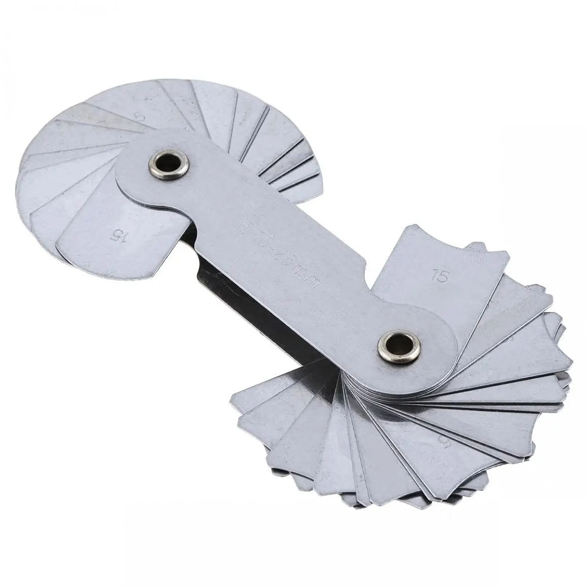 32 шт./компл. R15-25A7C08 Высокоточный радиус из нержавеющей стали образец с 15-25