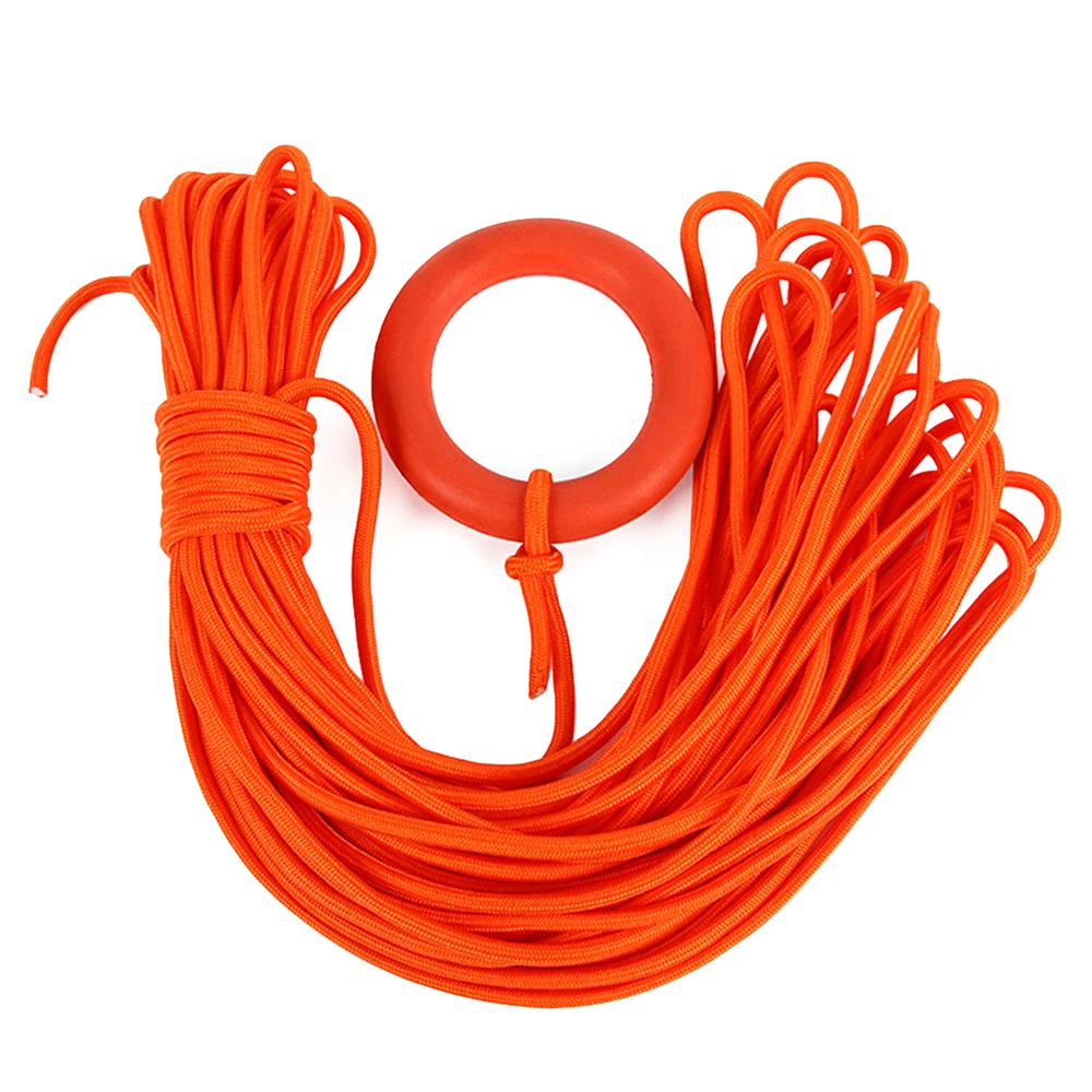 

Outdoor Water Lifesaving Rope Professional Throwing Rope Rescue Lifeguard Rescue Lifeline with Hand Ring for Swimming Boating