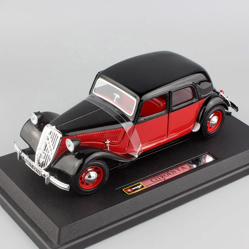 Миниатюрная модель автомобиля bburago classics в винтажном стиле citroen TA 15CV 1/24 тяга