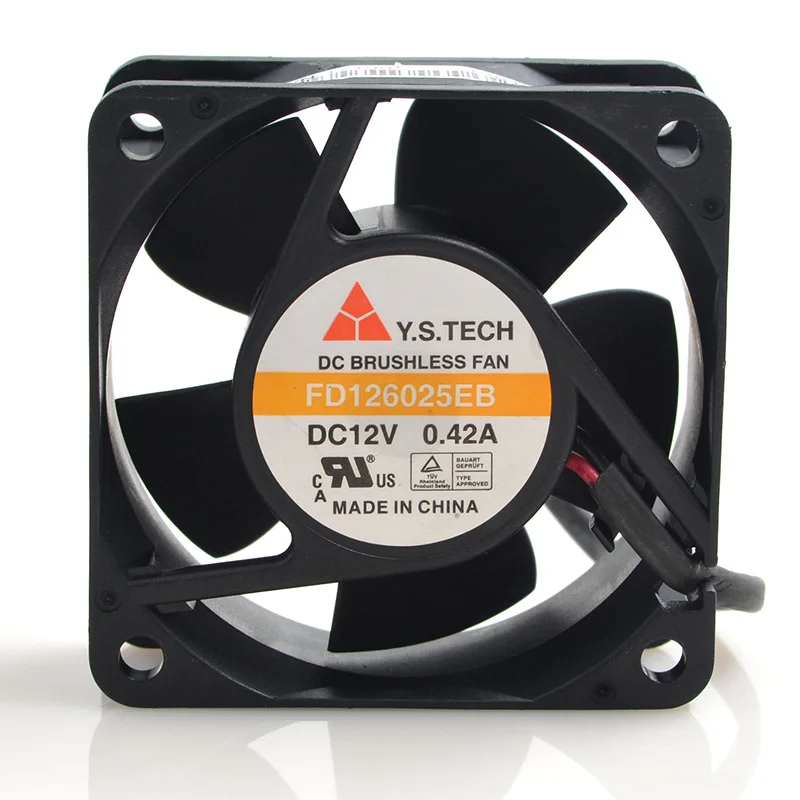 

Блок питания для шкафа Yuanshan FD126025EB 6025, 6 см, 12 В, 0,42 А, вентиляторный чехол
