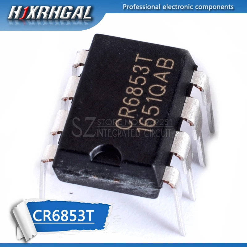 

1 шт. CR6853T CR6853 DIP8 DIP 6853