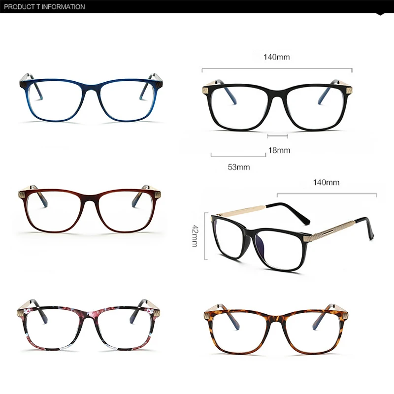 Seemfly классические очки в квадратной оправе для женщин и мужчин металлические