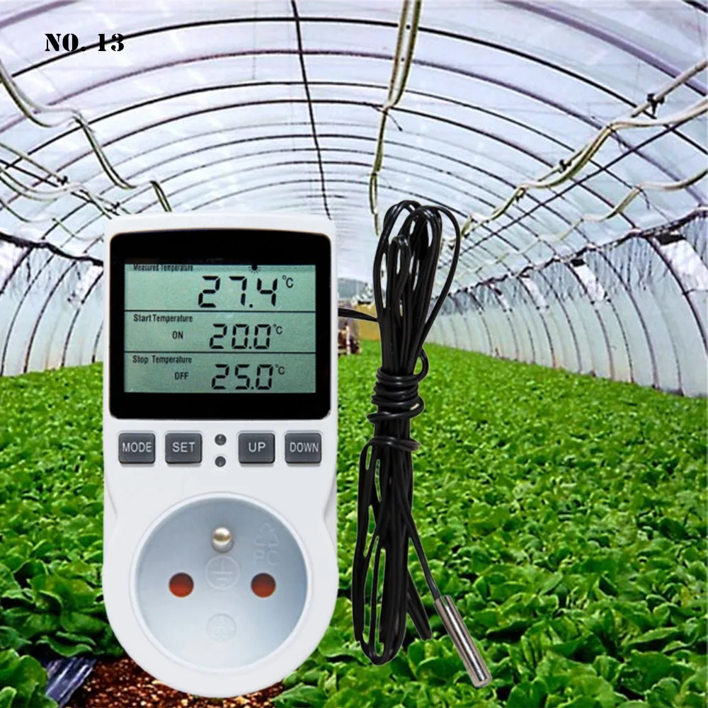 Цифровой датчик температуры с многофункциональной беспроводной розеткой для