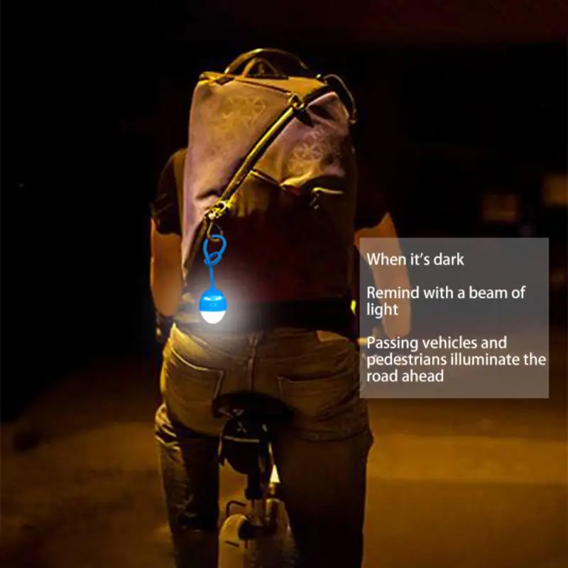 

Светодиодный перезаряжаемый силиконовый светильник USB портативный велосипедный ночной Светильник для спальни прикроватный светильник дл...