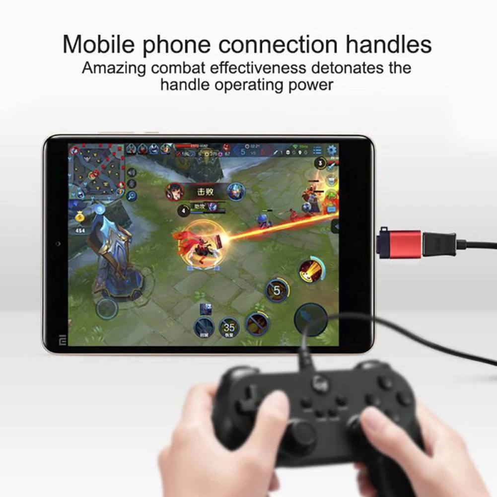 

New Mini Metal USB Type-C OTG Adapter USB 3.0 Female to Type-C Male High Speed OTG Adapter Converter For PC Phone USB Adapter