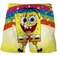 mens clothing 3d print pattern cartoon boardshorts 3d anime men beach shorts male swim trunks surf shorts oversized short pants