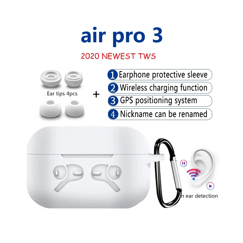 TWS i3 Pro Беспроводные Bluetooth 5 0 наушники 8D Super Bass гарнитура для спортивной музыки i500