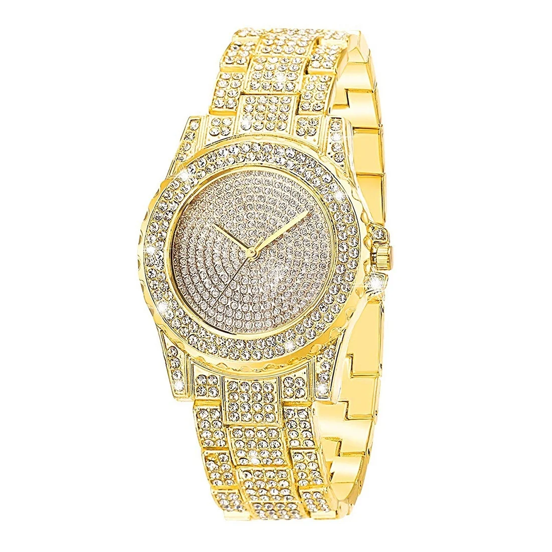 Новинка 2020 роскошные женские часы с кварцевым механизмом со стразами наручные