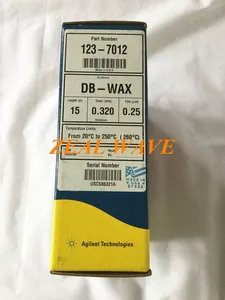 123-7012 Agilent GC Колонка DB-WAX 15m 0, 32 мм 0.25u
