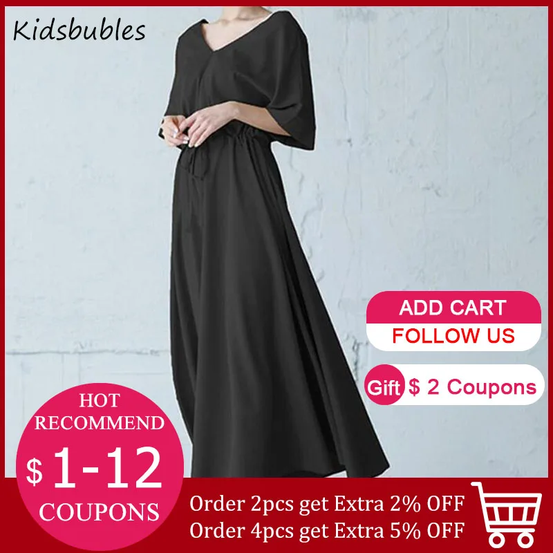 Женское платье с коротким рукавом Элегантное повседневное в японском стиле