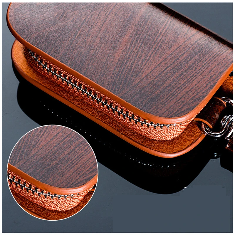 Кожаный чехол для автомобильного ключа с логотипом 2021 MG Bentley Mustang Chevrolet Daihatsu Lincoln